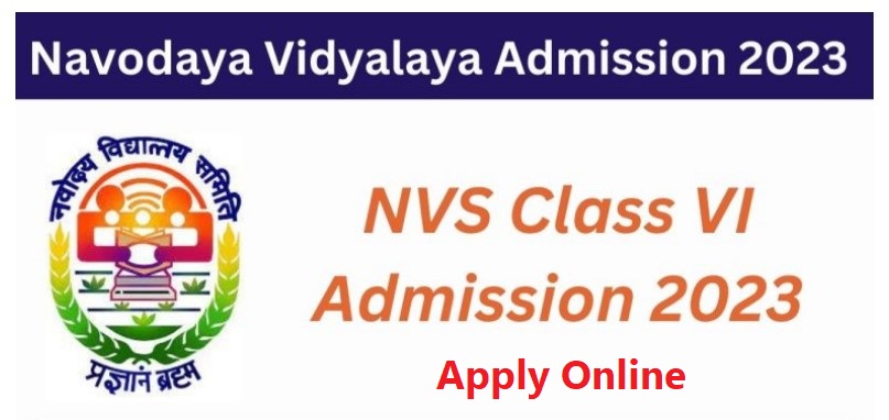 11th Class Admission NVS 2023