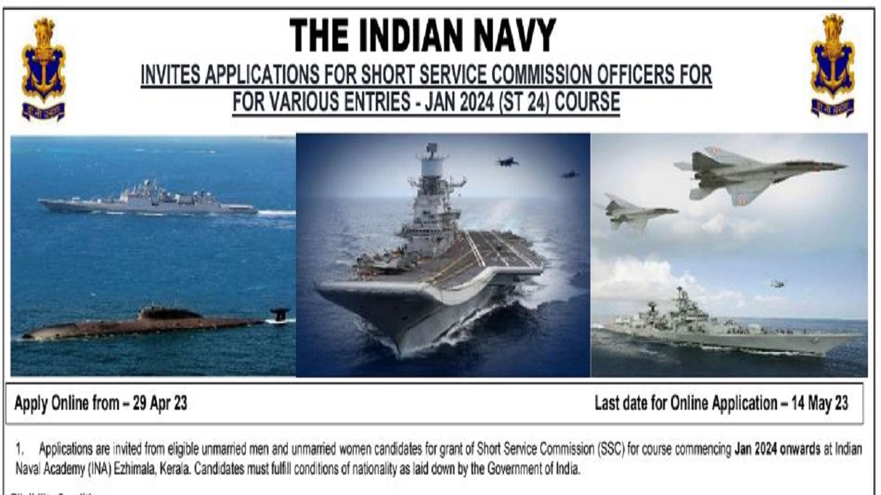 Indian Navy Chargeman Vacancy 2023 All City Job