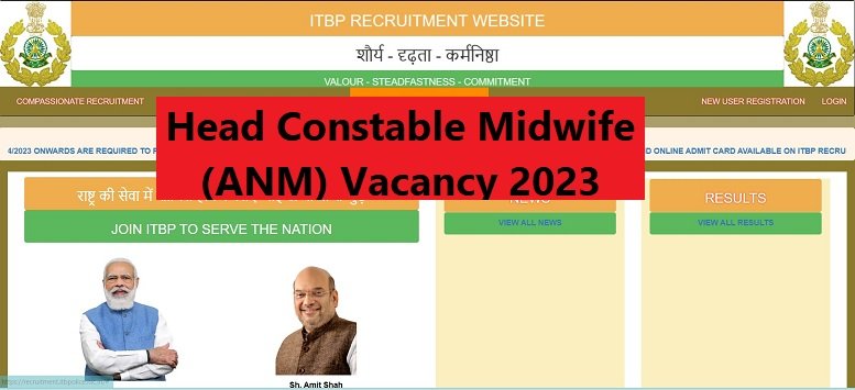 ITBP Head Constable (Midwife) Job 2023