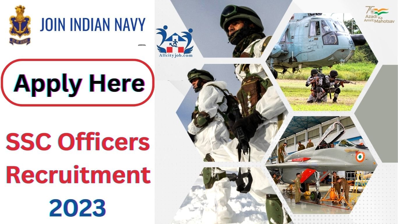 Indian Navy SSC Officers Recruitment Form 2023