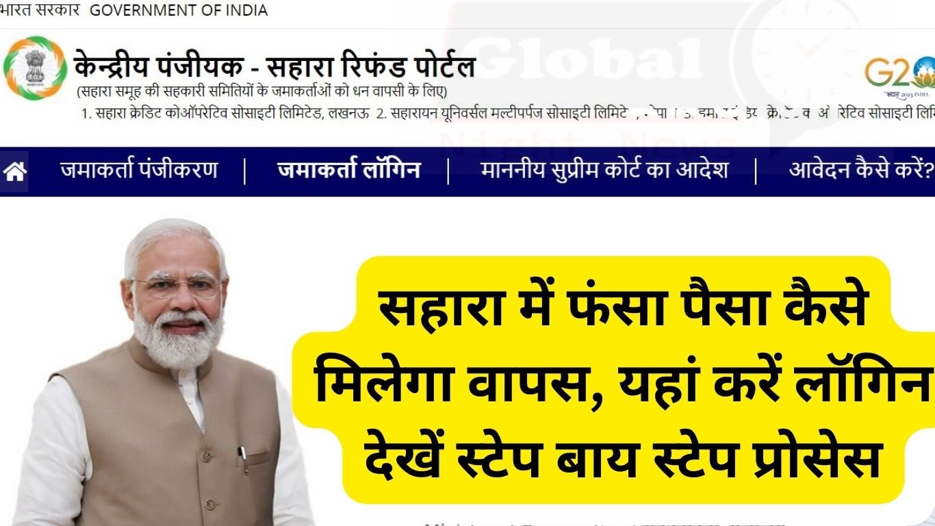 Sahara India Refund Portal 2023