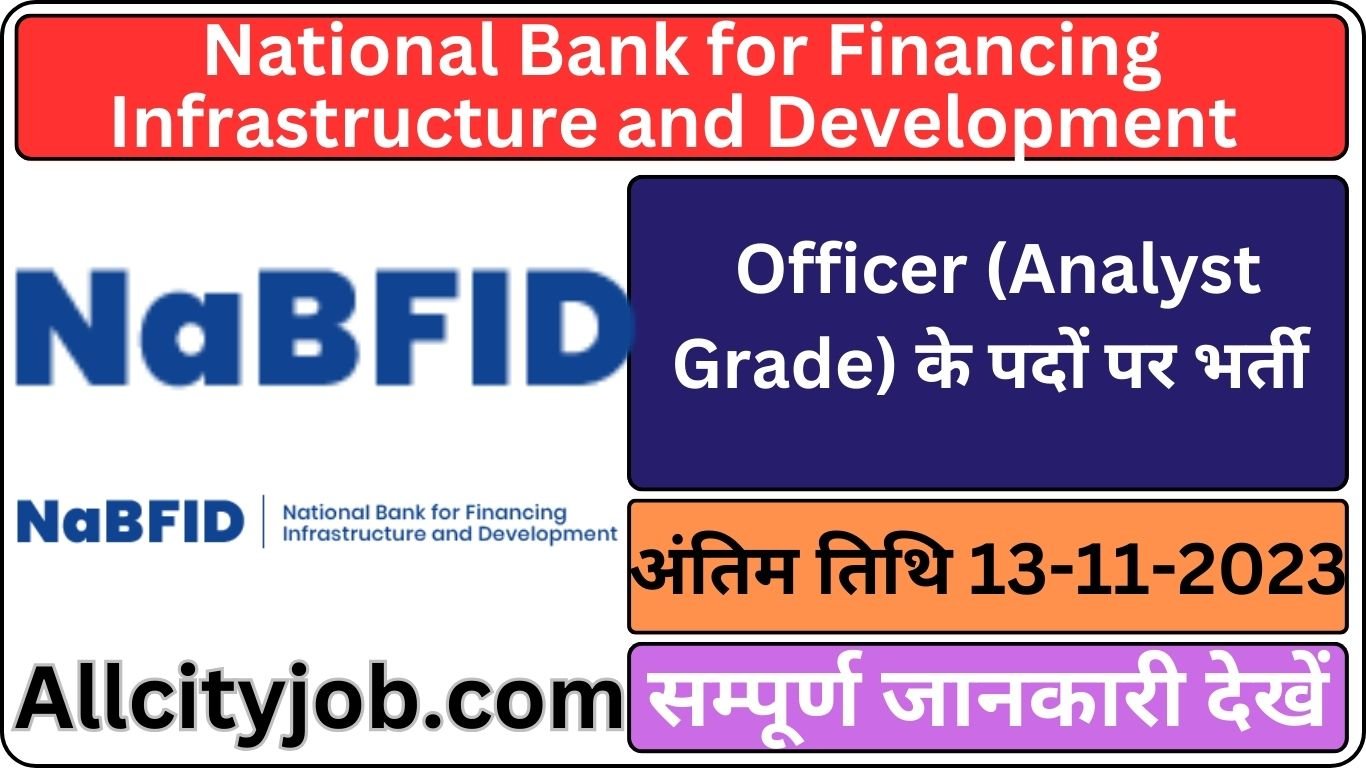 NABFID Bank Officers Recruitment Form 2023