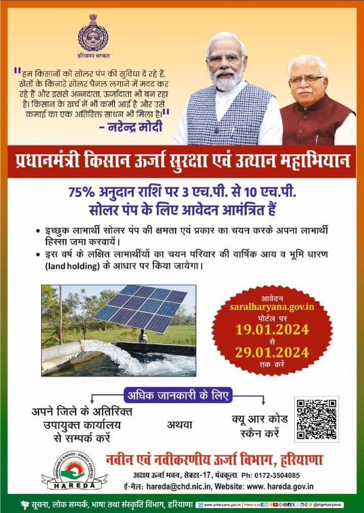 Solar Tubewell 75 Percent Subsidy Form 2024