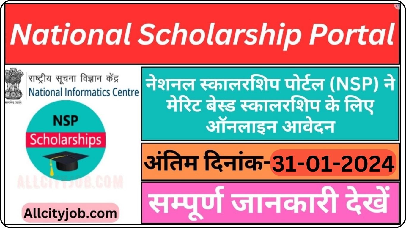 National Scholarship Online form 2023
