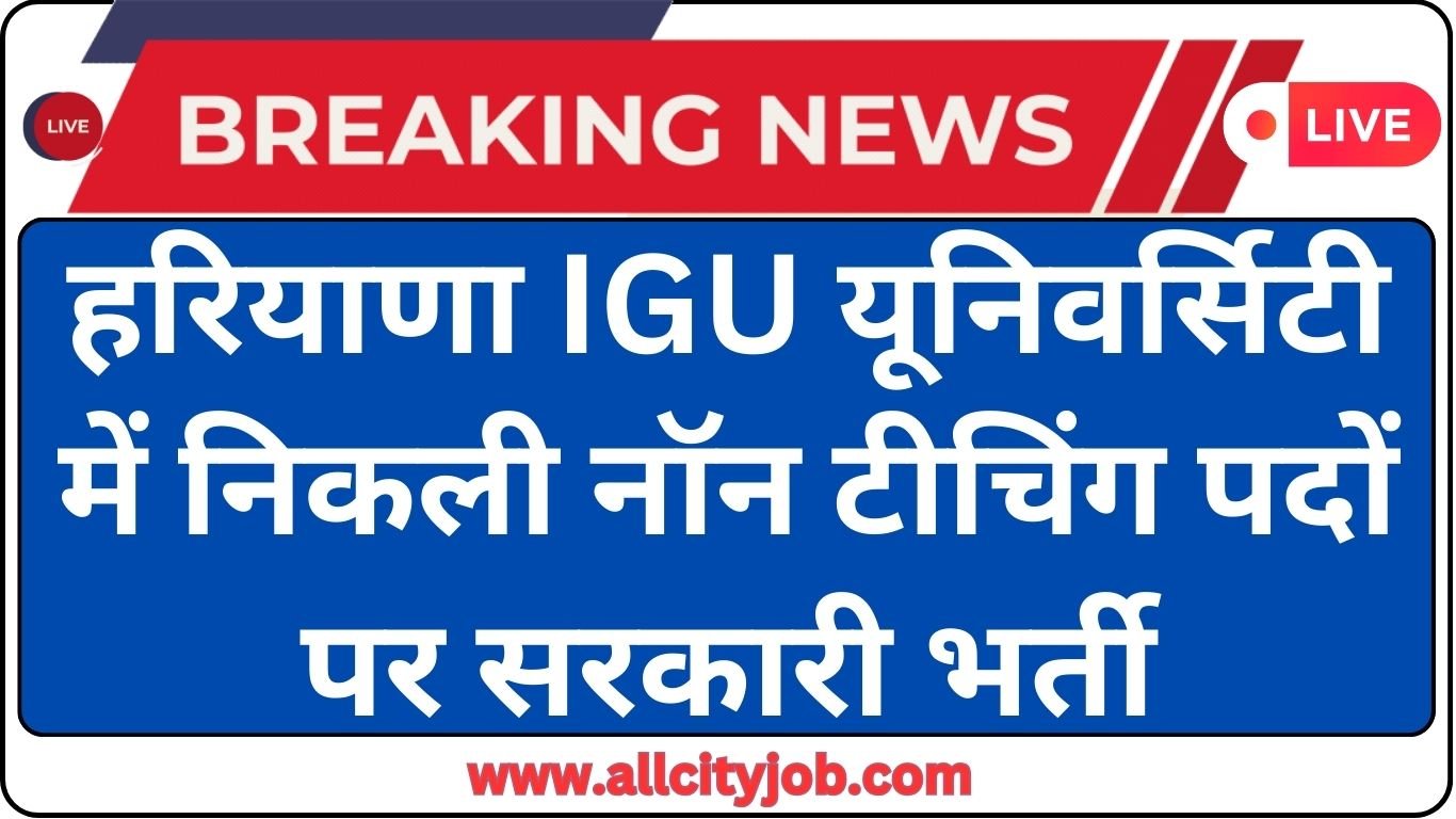 IGU Recruitment Form 2024