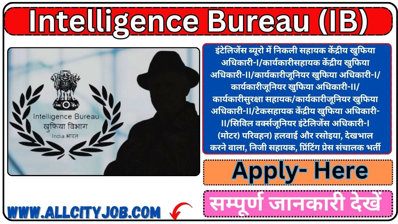 IB Recruitment Form 2024