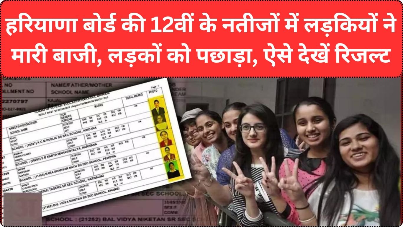 HBSE 12Th Result Update