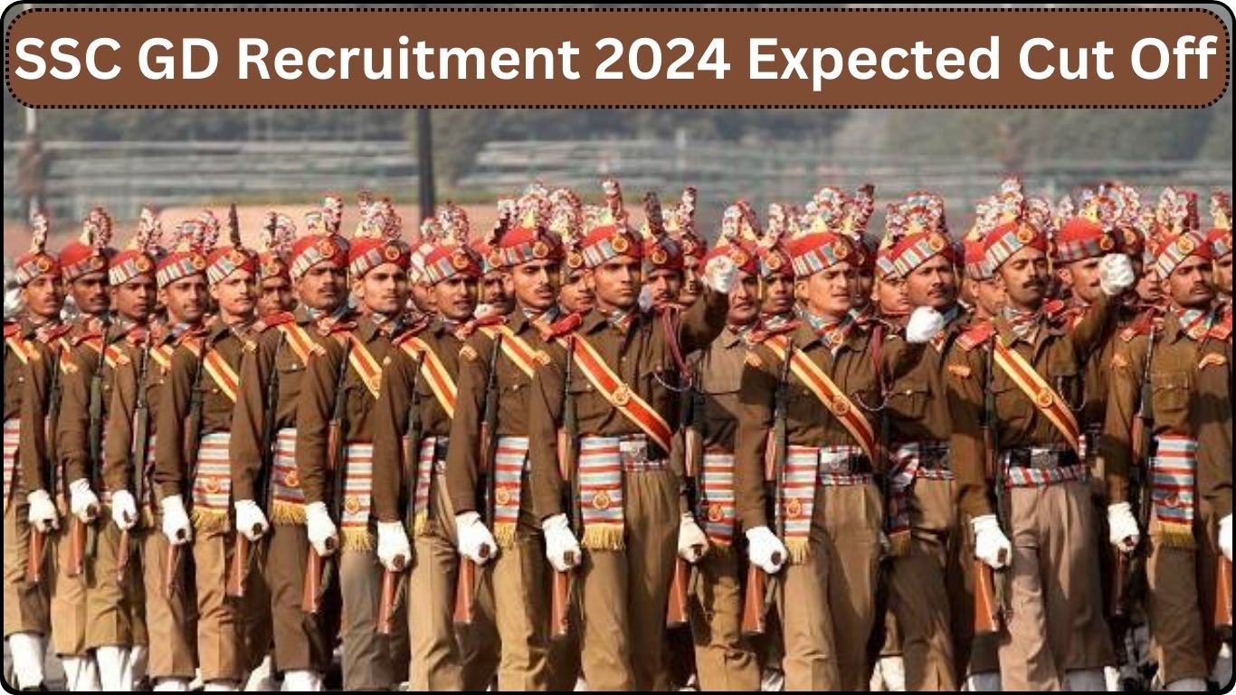 SSC GD Recruitment 2024 Expected Cut Off